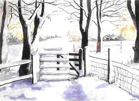 'Winter gateway' by Wendy Hatch